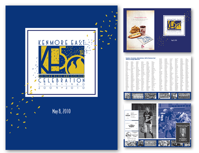 Kenmore East High School 50 year celebration booklet