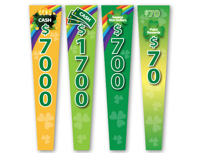 Seneca Niagara Casino Prize Wheel Slats